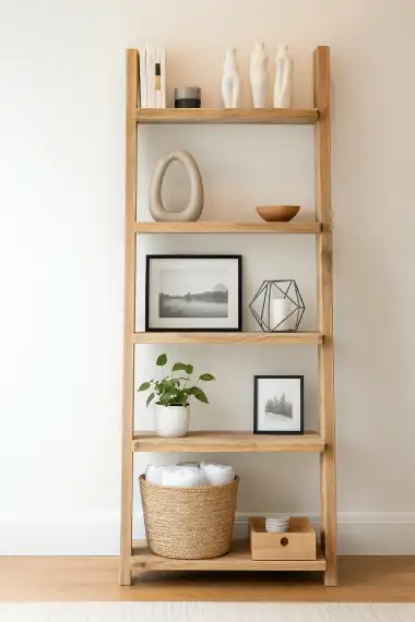 solid wood ladder